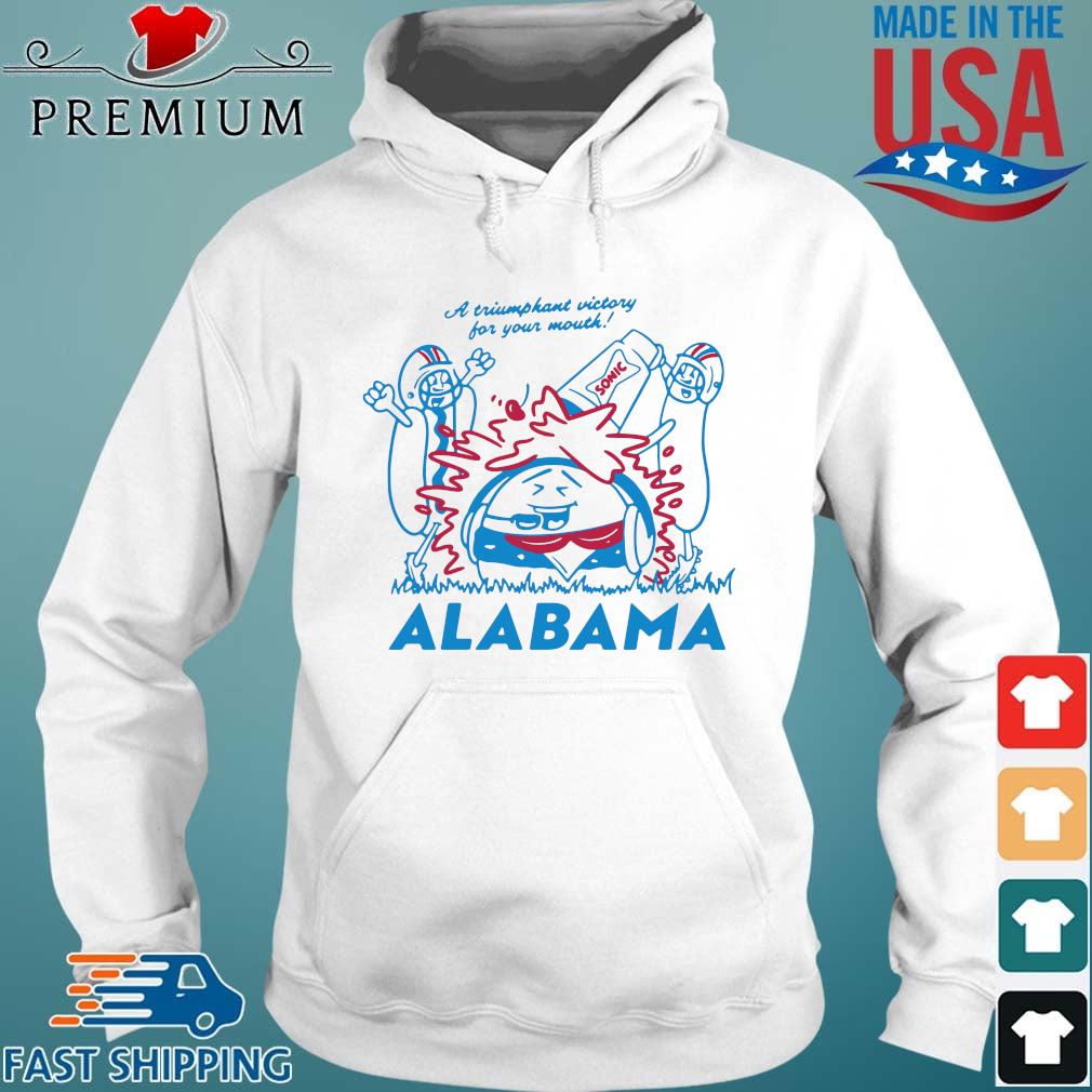 Sonic A Triumphant Victory For Your Mouth Alabama Shirt Hoodie trang