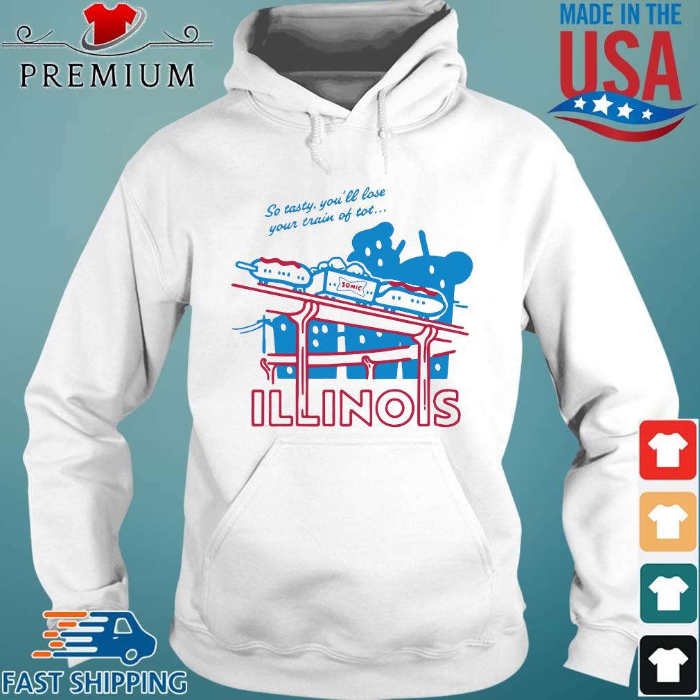 Sonic So Tasty You’ll Lose Your Train Of Tot Illinois Shirt Hoodie trang