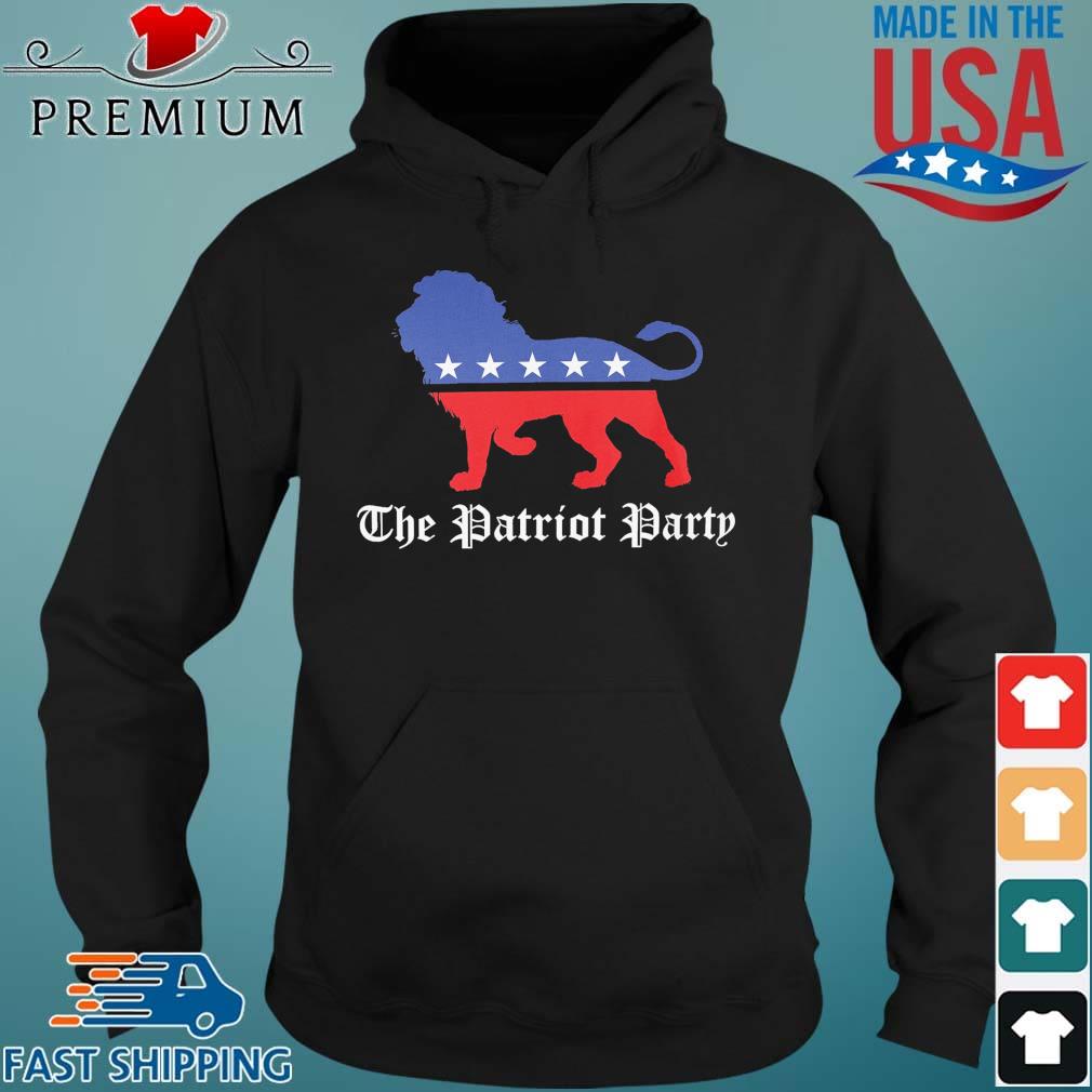 The Patriot Party Lion Shirt Hoodie den