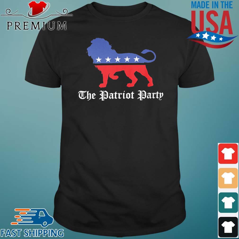 The Patriot Party Lion Shirt