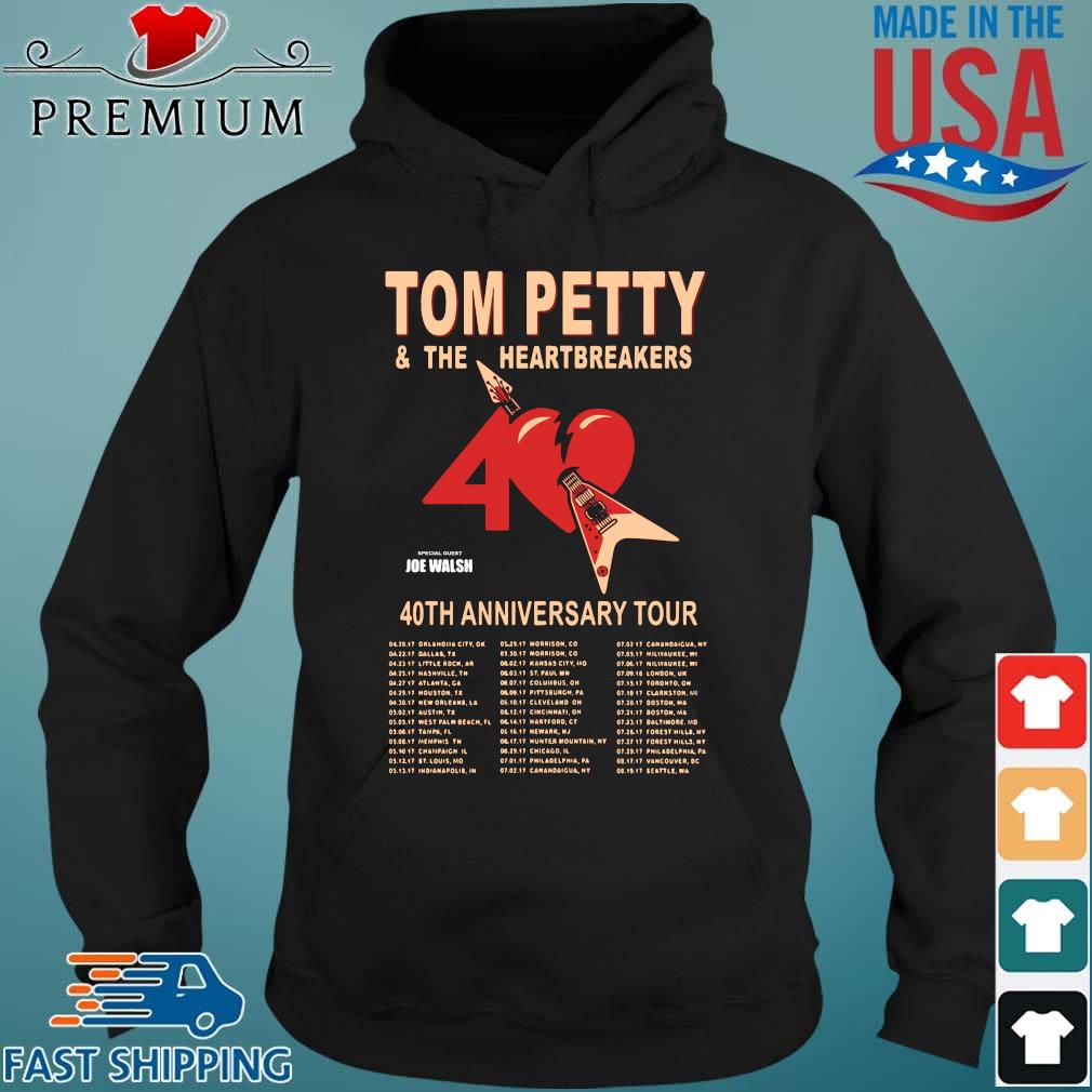 Tom petty and the heartbreakers 40th anniversary tour s Hoodie den