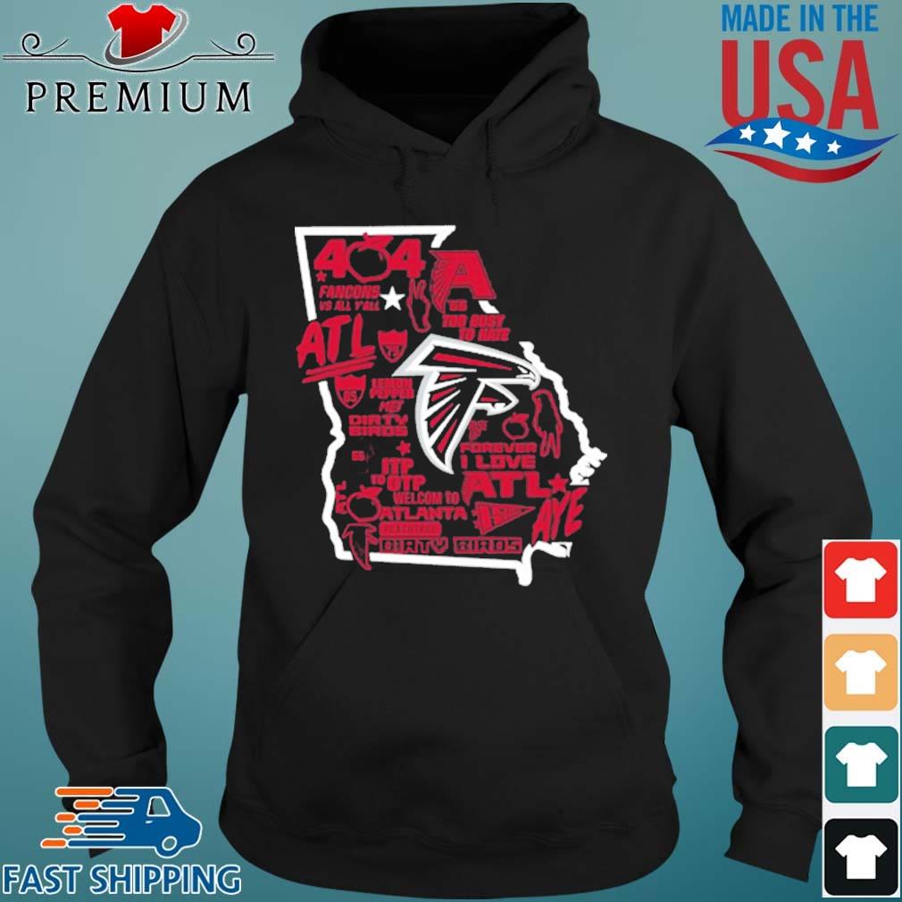 Atlanta falcons 404 dirty birds shirt, hoodie, sweater, long