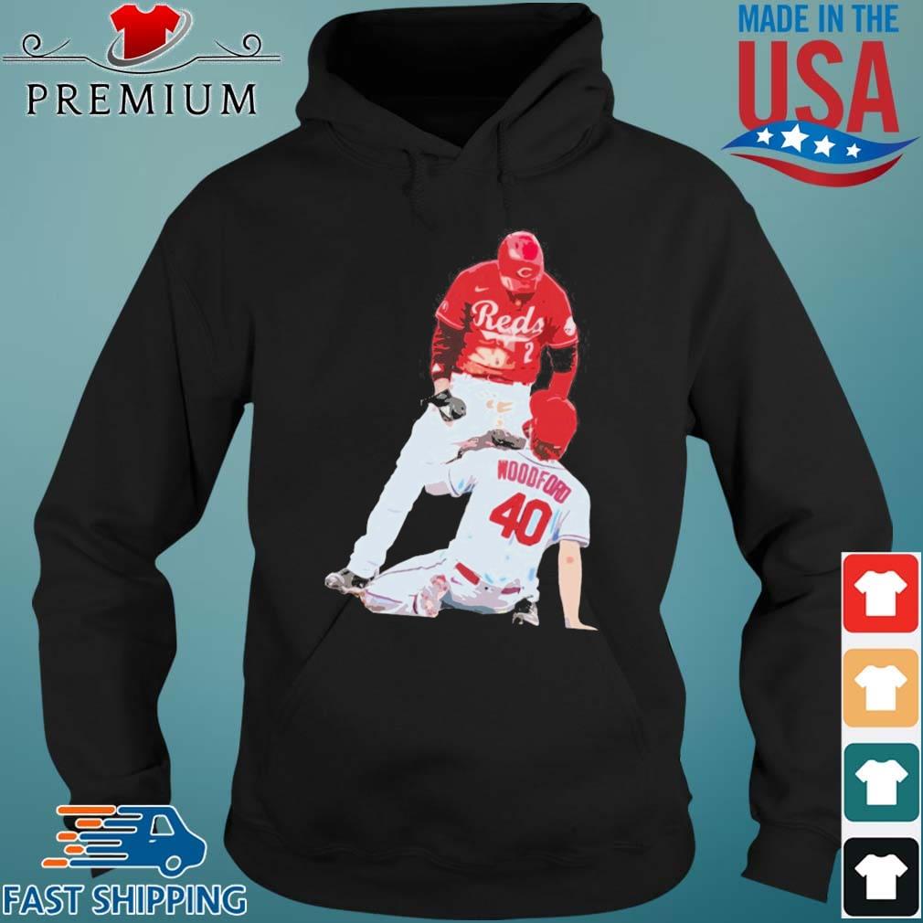 Cincinnati Reds Nick Castellanos Vs Cardinals Jake Woodford Shirt, hoodie,  sweater, long sleeve and tank top