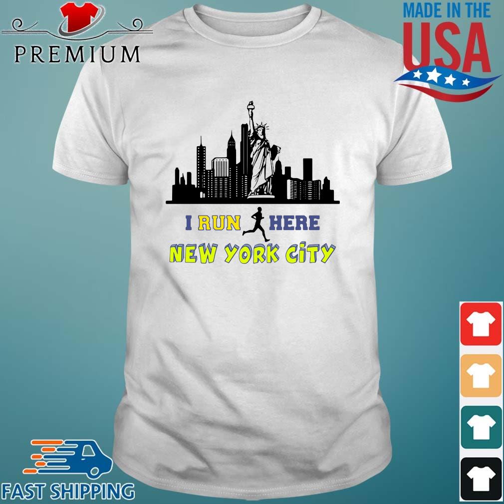 I run here New York City Shirt