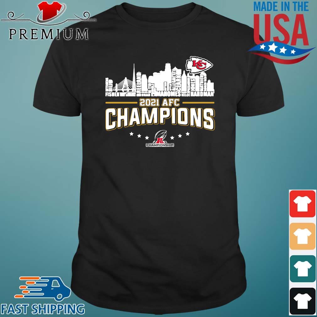 afc championship 2021 shirts chiefs