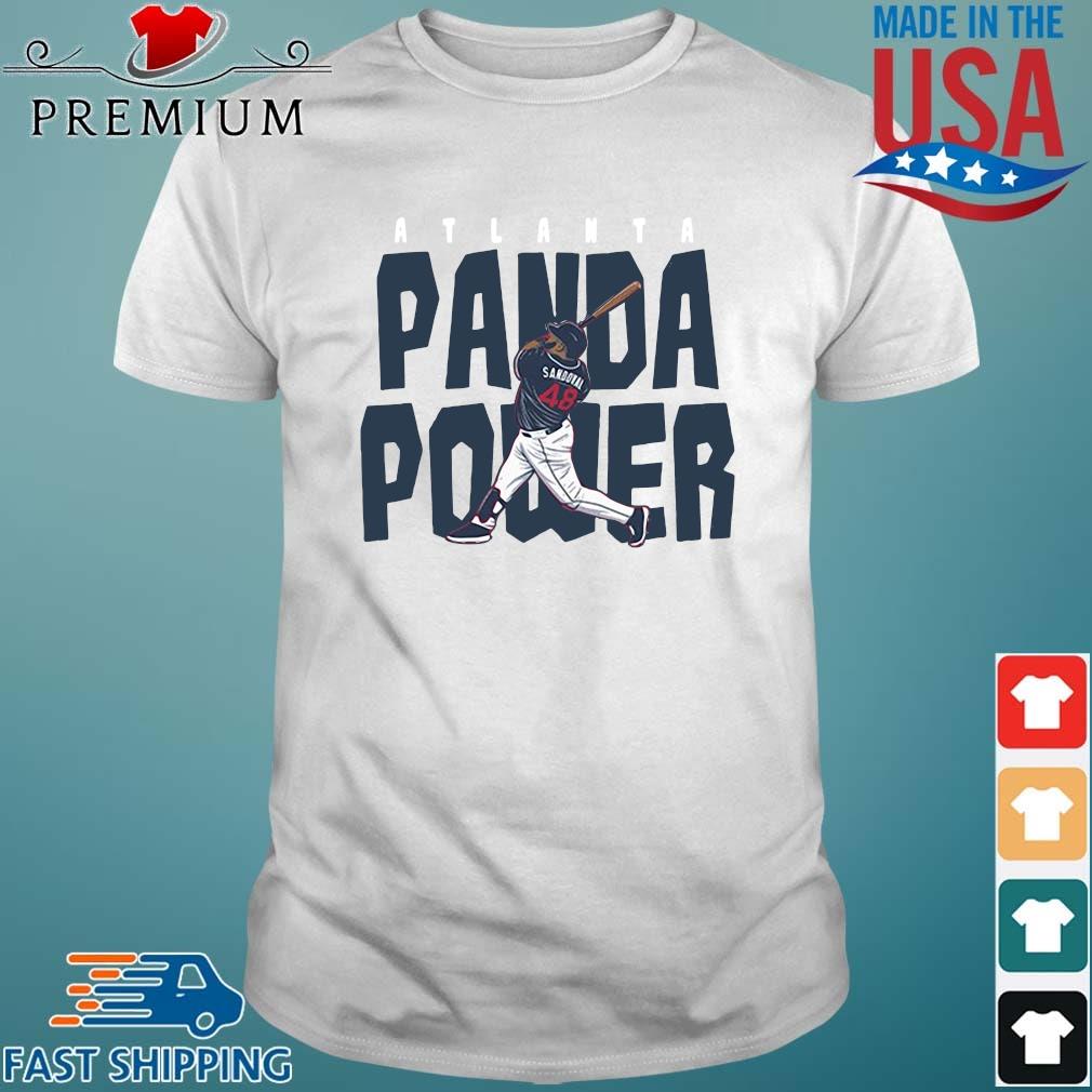 Atlanta Braves Pablo Sandoval Panda Tee Shirt - 3T