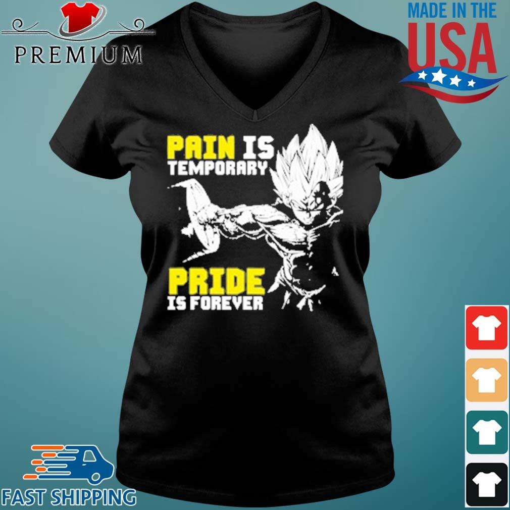 Mens Printed T-Shirt Vegeta Pride