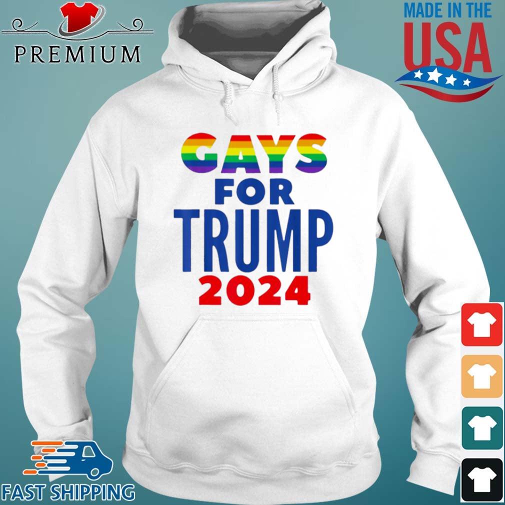 Gays For Trump 2024 Election Shirt Hoodie trang