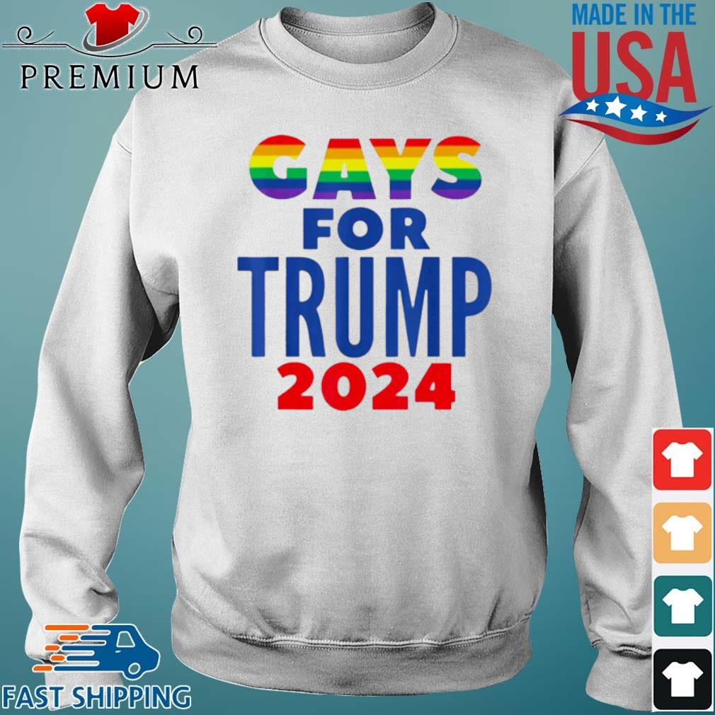 Gays For Trump 2024 Election Shirt Sweater trang