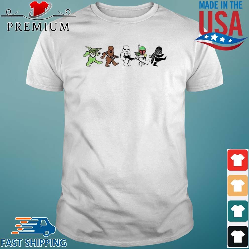 Star Wars Characters Mashup Dancing Bear Shirt