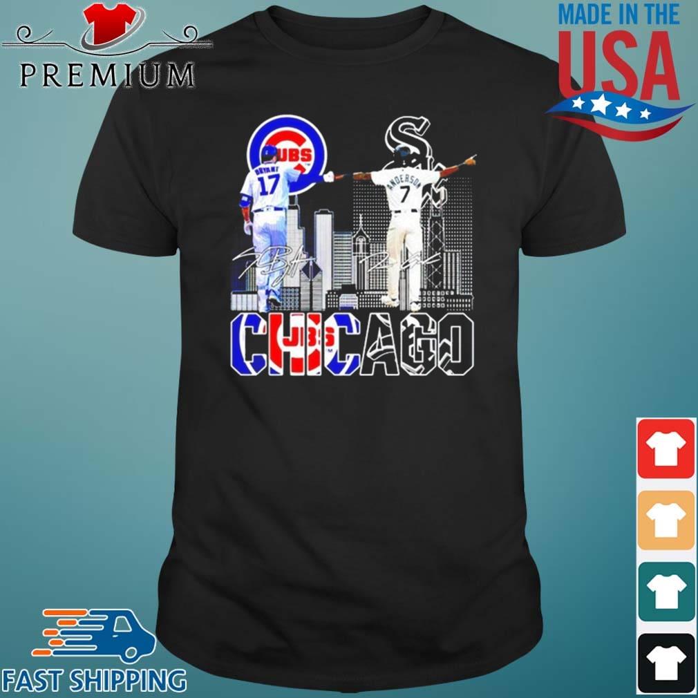 Chicago Cubs And Chicago White Sox Champions Bryant And Anderson Shirt