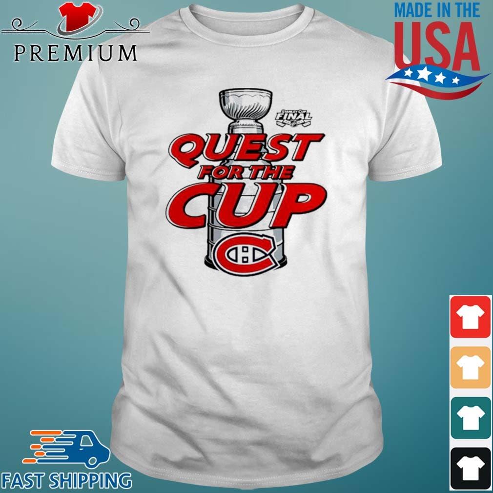 Montreal Canadiens 2021 Stanley Cup Final Quest For The Cup Shirt