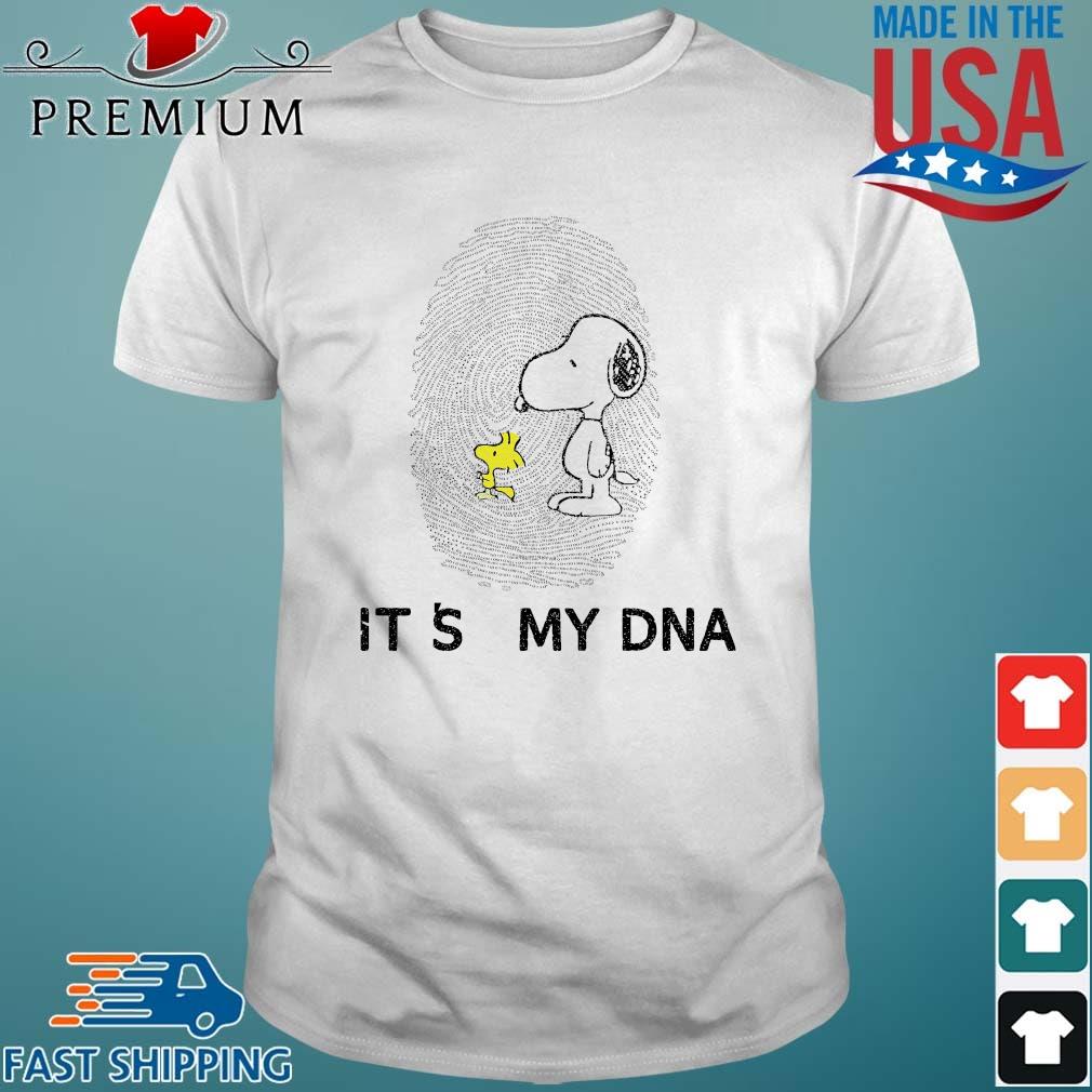 Snoopy and Woodstock it's my Dna shirt