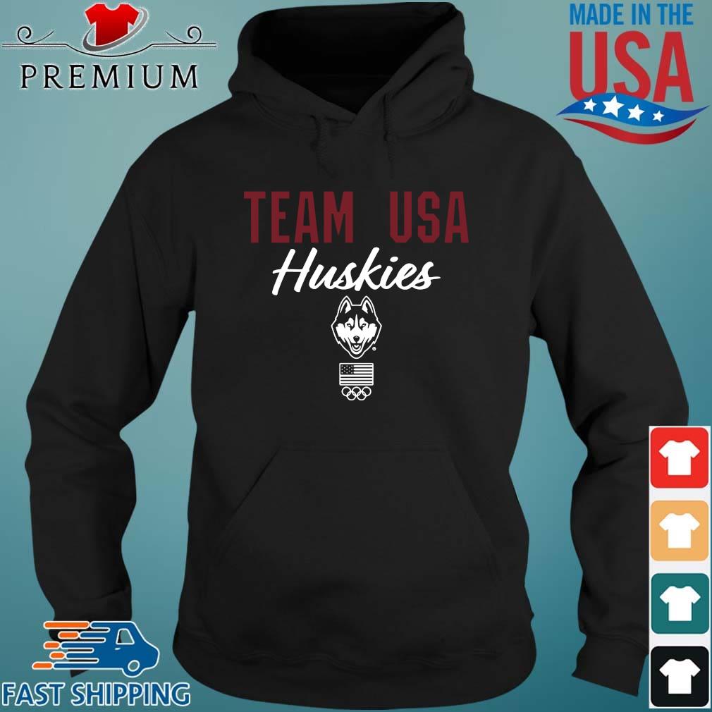 Team USA Huskies Olympic Shirt Hoodie den