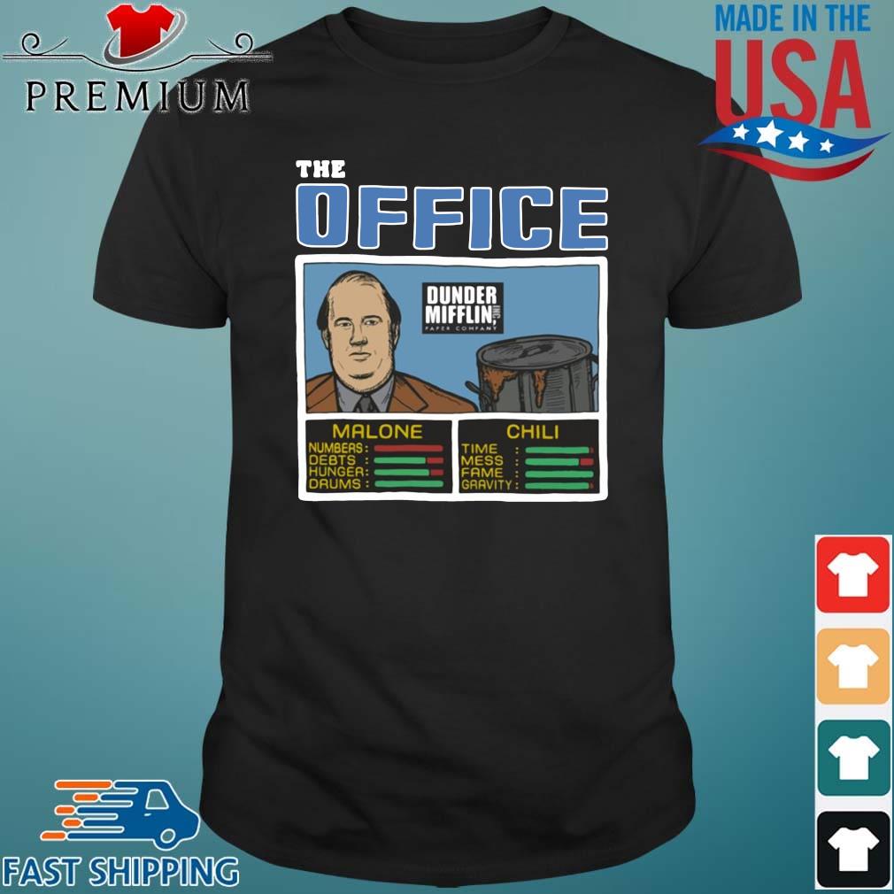 The Office Dunder Mifflin Malone Chili Shirt