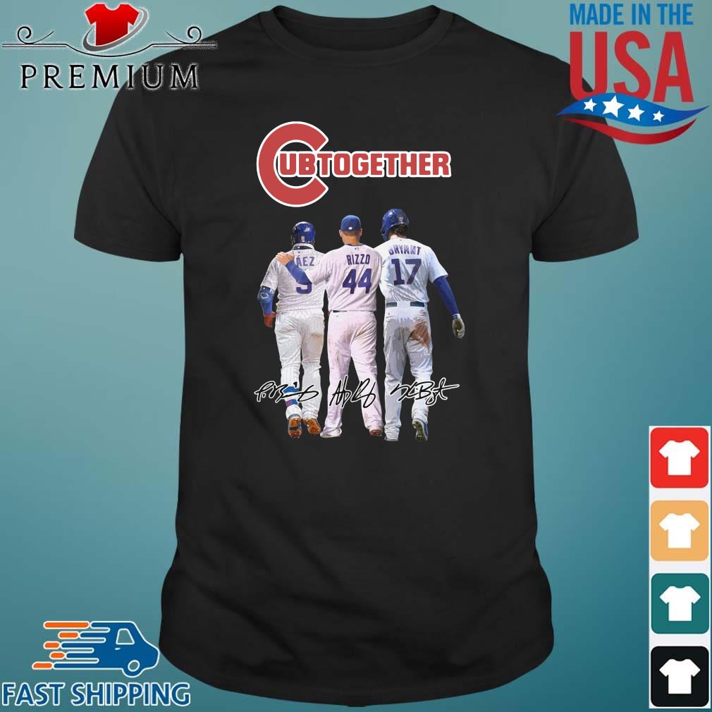 Chicago Cubs Cub Together Rizzo Bryant Signatures Shirt, hoodie