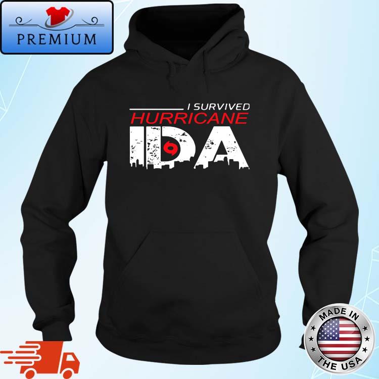 Funny I Survived Hurricane IDA Shirt Hoodie