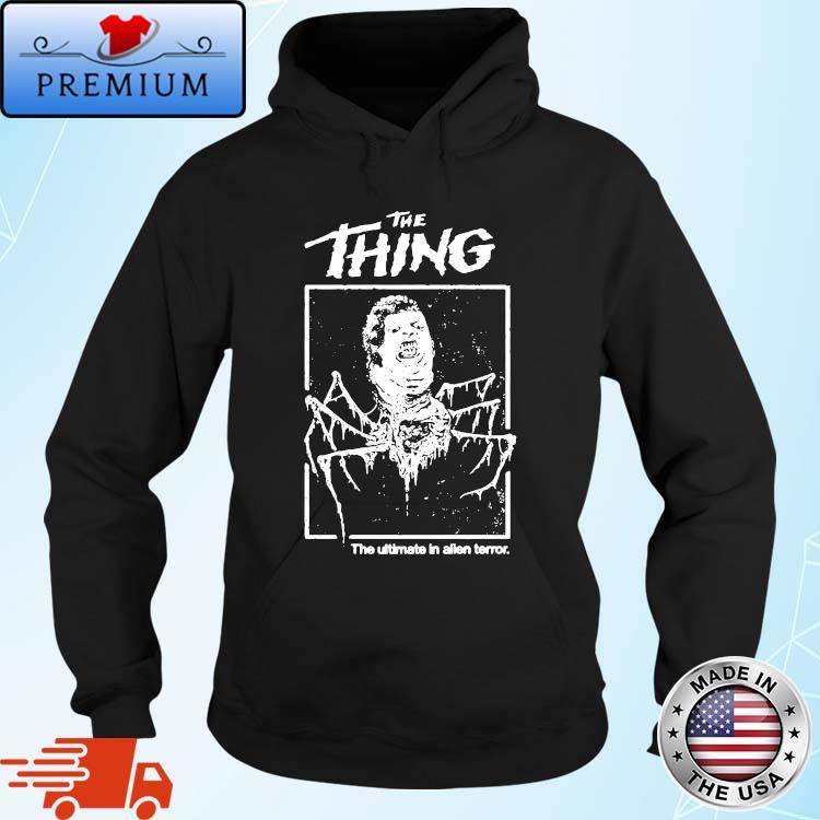 The thing the ultimate in alien terror Halloween s Hoodie