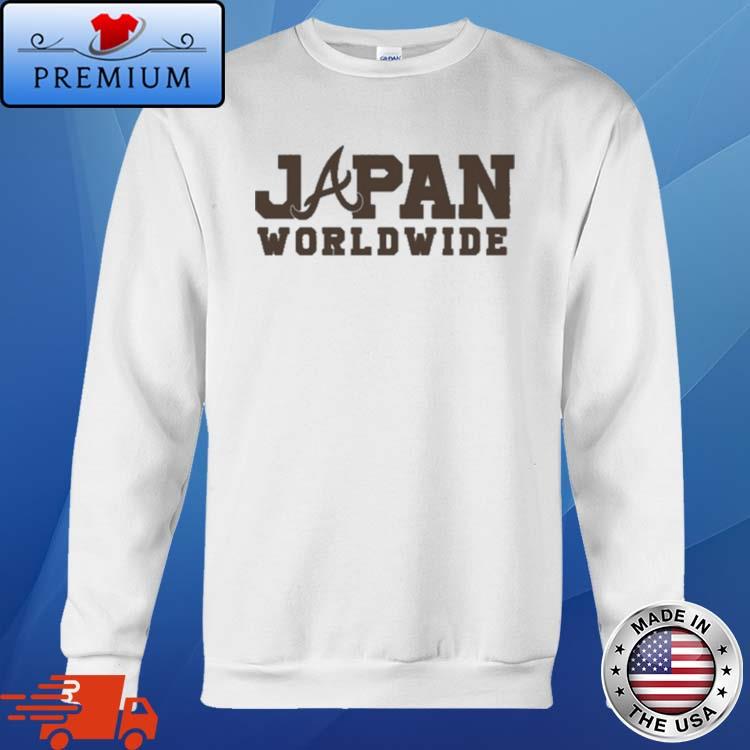 Atlanta Braves Japan Worldwide Shirt, hoodie, sweater, long sleeve and tank  top