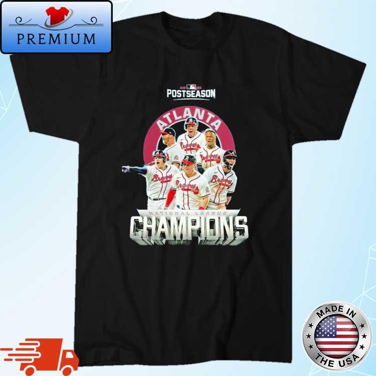 Atlanta Braves Postseason 2021 National League Champions World Series Shirt