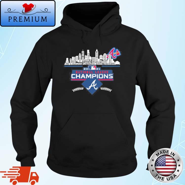 Atlanta City 2021 National League Champions Atlanta Braves Shirt Hoodie