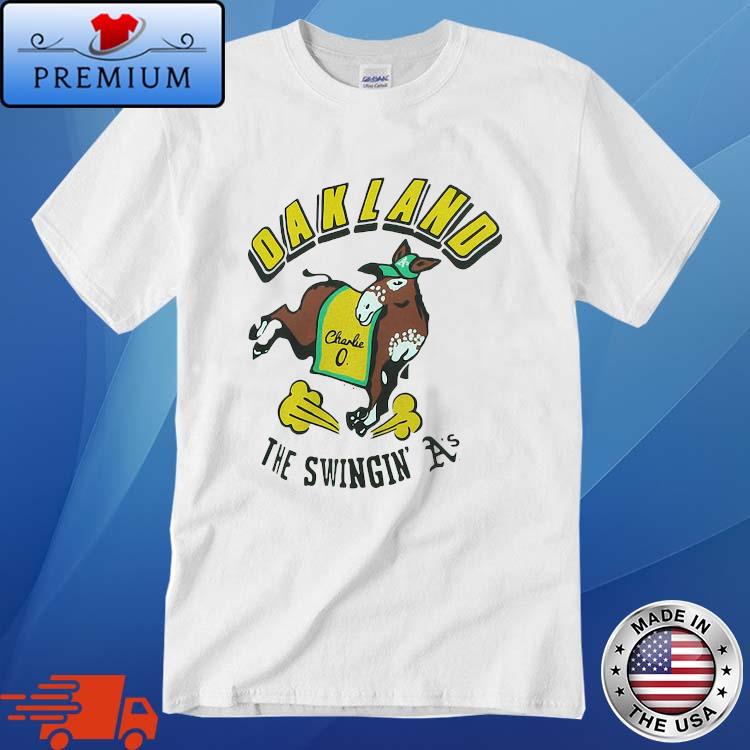 Charlie Oakland The Swing' Oakland Athletics Shirt, hoodie
