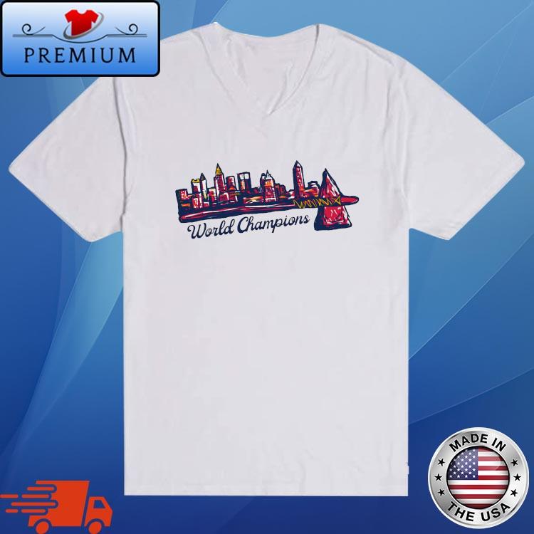 Atlanta Braves 2021 World Champions Skyline shirt, hoodie