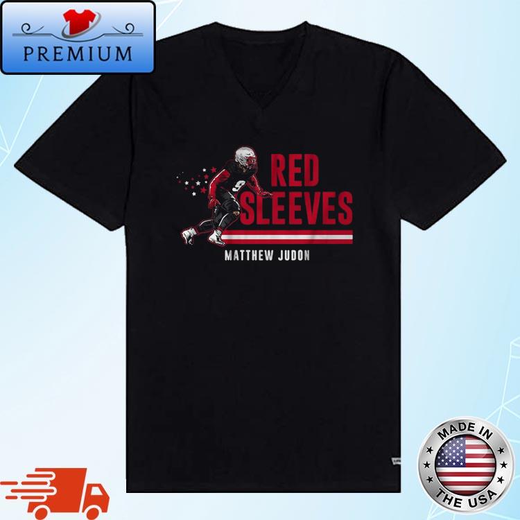 BeantownTshirts Matt Judon Mr Red Sleeves New England Football Fan T Shirt Premium / Navy / 2 X-Large