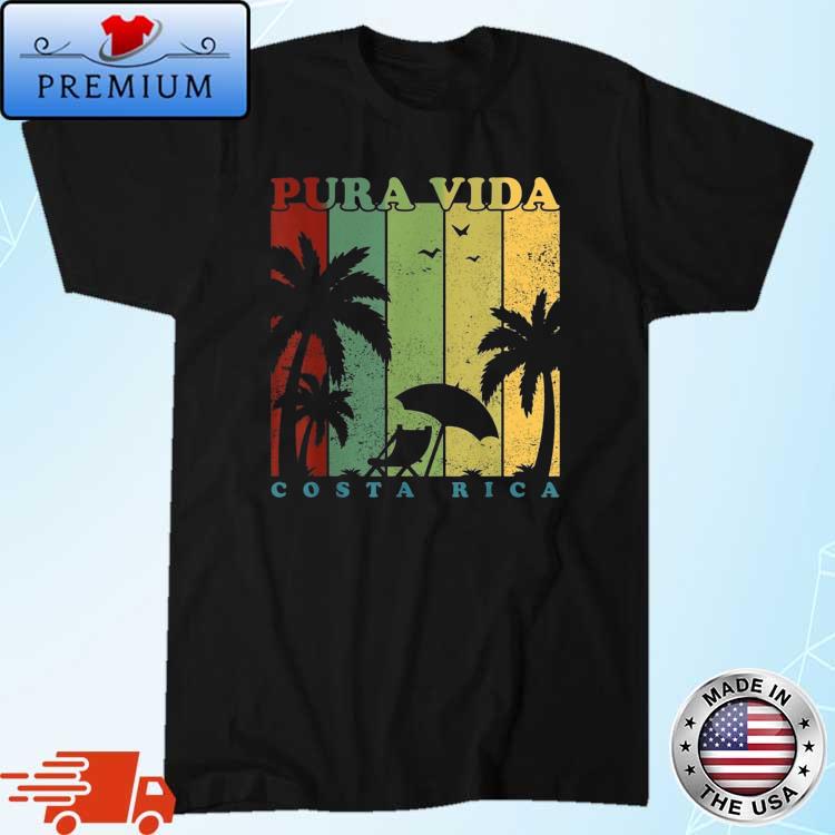 Pura Vida Costa Rica Summer Vacation Vintage Shirt