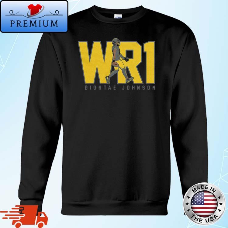 Diontae Johnson Pittsburgh Steelers WR1 shirt, hoodie, sweater, long sleeve  and tank top