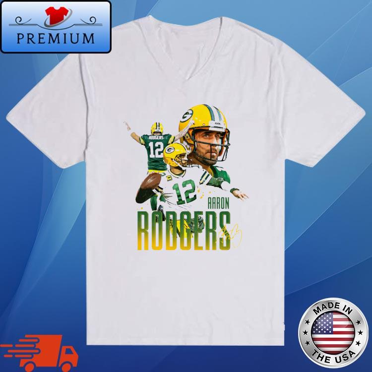 Green Bay Packers Aaron Rodgers signature shirt,Sweater, Hoodie