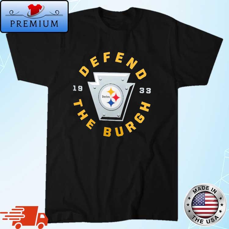 Pittsburgh Steelers defend the burgh 1933 shirt,Sweater, Hoodie, And Long  Sleeved, Ladies, Tank Top