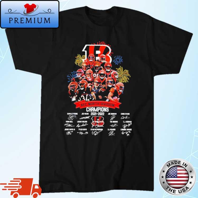 Cincinnati Bengals 2021 2022 Afc North Division Champions Shirt