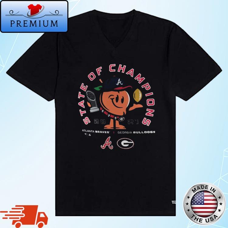 Official 2021 Champions UGA Bulldogs Braves T-Shirt, hoodie