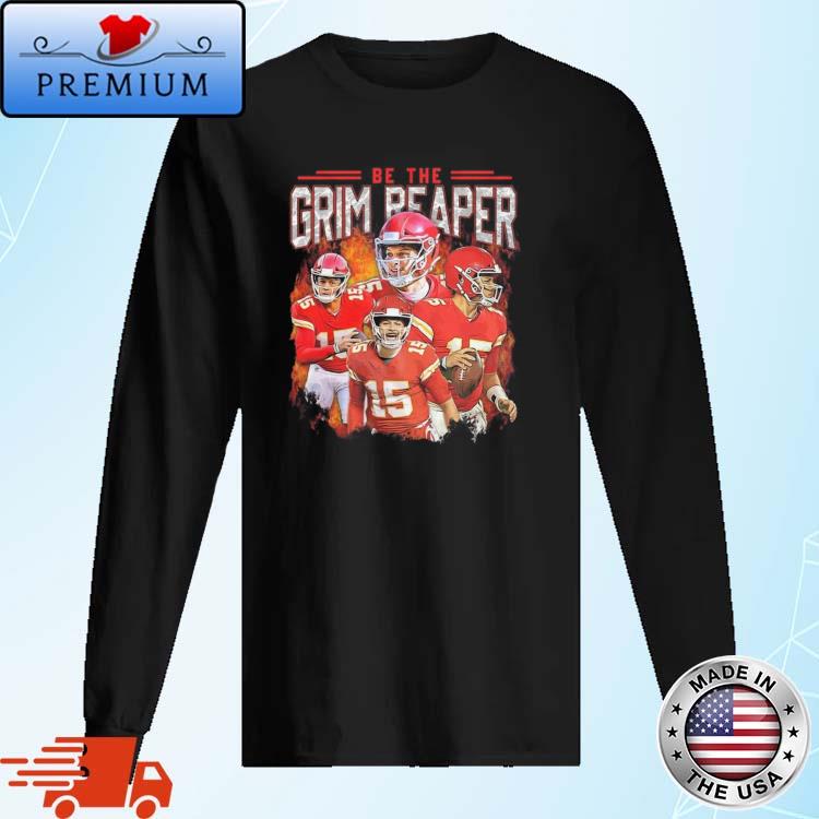 Patrick Mahomes The Grim Reaper Kansas City shirt, hoodie, sweater, long  sleeve and tank top