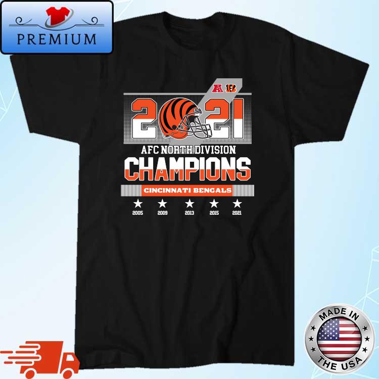 Official Bengals 2021 AFC North Division Champions Shirt, hoodie, sweater,  long sleeve and tank top