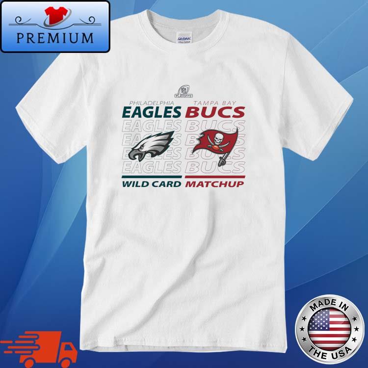 Philadelphia Eagles Vs Tampa Bay Buccaneers 2022 NFL Wild Card Matchup  Classic T-Shirt, hoodie, sweater, long sleeve and tank top