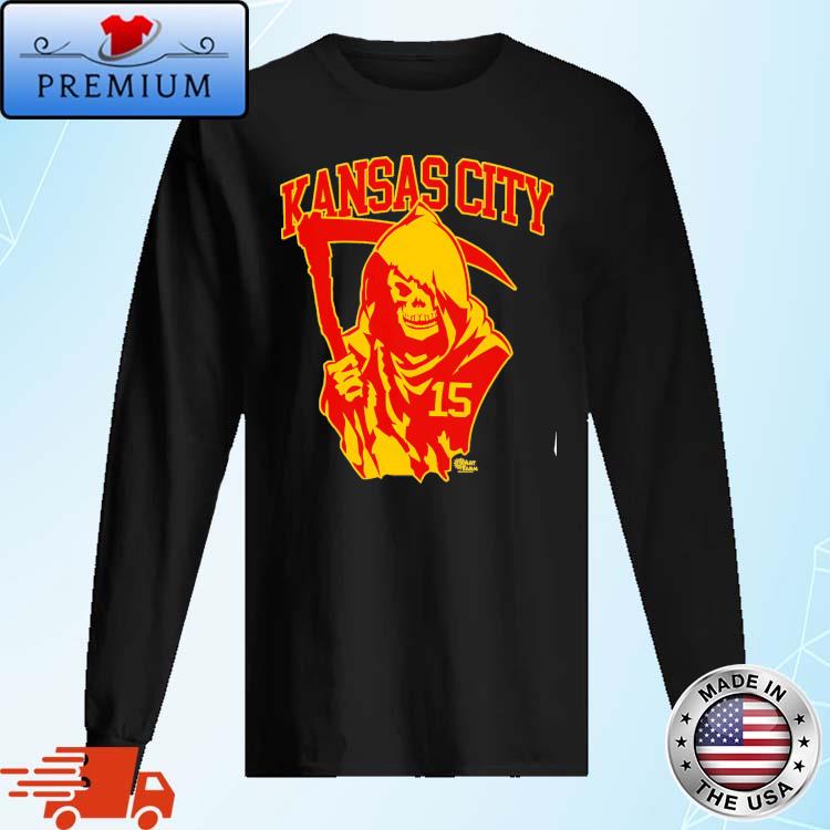 Patrick Mahomes KC Chiefs Grim Reaper Shirt, hoodie, sweater, long sleeve  and tank top