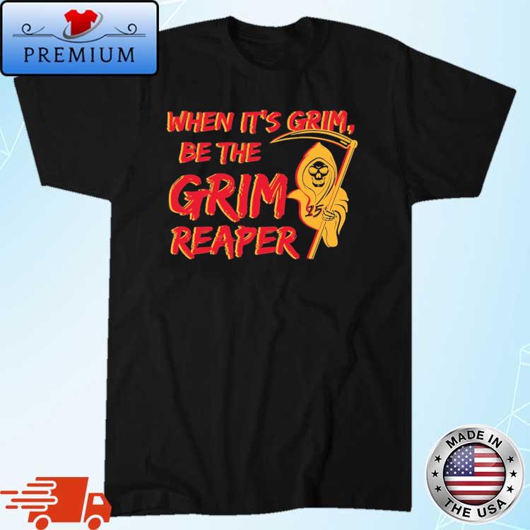 Official When Its Grim Be the Grim Reaper KC Shirt, hoodie, sweater, long  sleeve and tank top