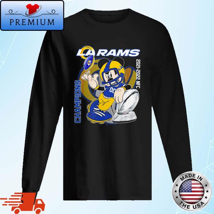 Official Mickey los angeles rams nfc champions 2021 2022 shirt, hoodie,  sweater, long sleeve and tank top