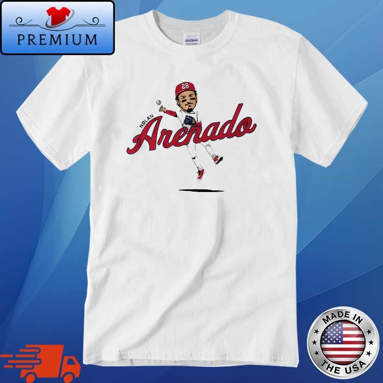 Nolan Arenado Caricature St Louis Cardinals Shirt