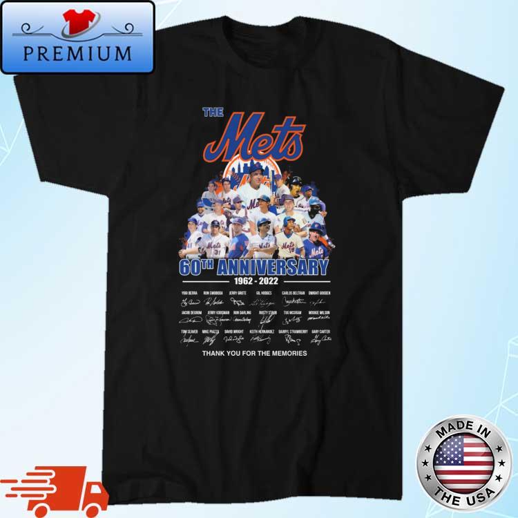 New York Mets 60th anniversary 1962 2022 thank you for the