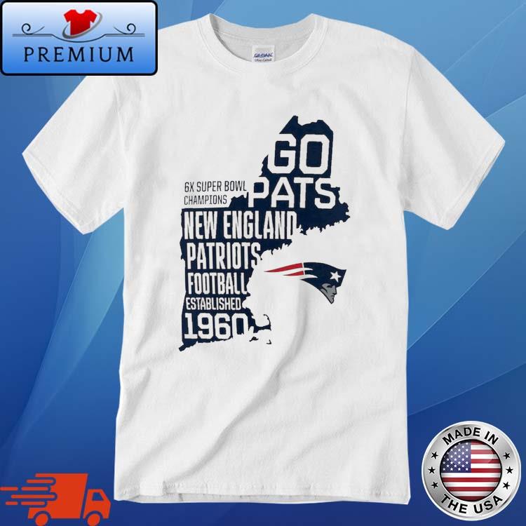 NEW NFL New England Patriots 5 Time Super Bowl Champs Youth Boys Size XL  T-Shirt
