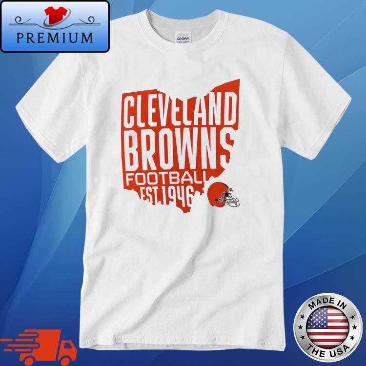 Cleveland Browns Football est 1946 T-shirt, Custom prints store