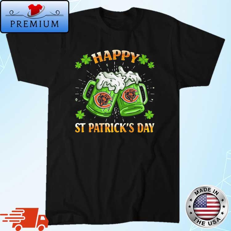 Chicago Bears Happy St Patricks Day Shirt 