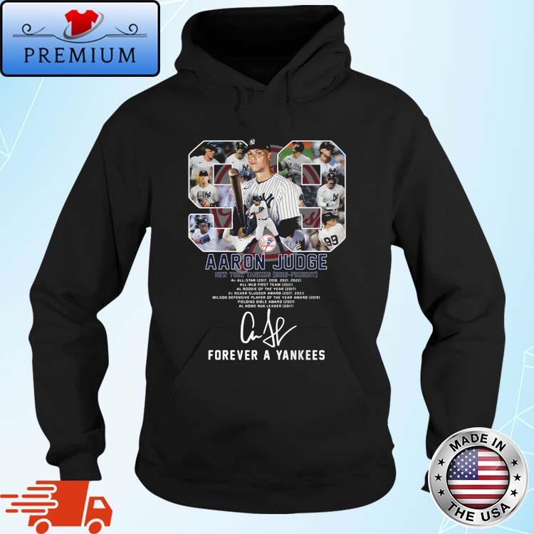 Aaron Judge 98 New York Yankees 2016 Present Signature Forever A Yankees  Shirt t-shirt