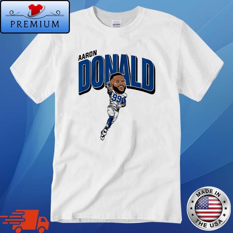 Aaron Donald Los Angeles Rams caricature chibi 2022 shirt, hoodie, sweater,  long sleeve and tank top