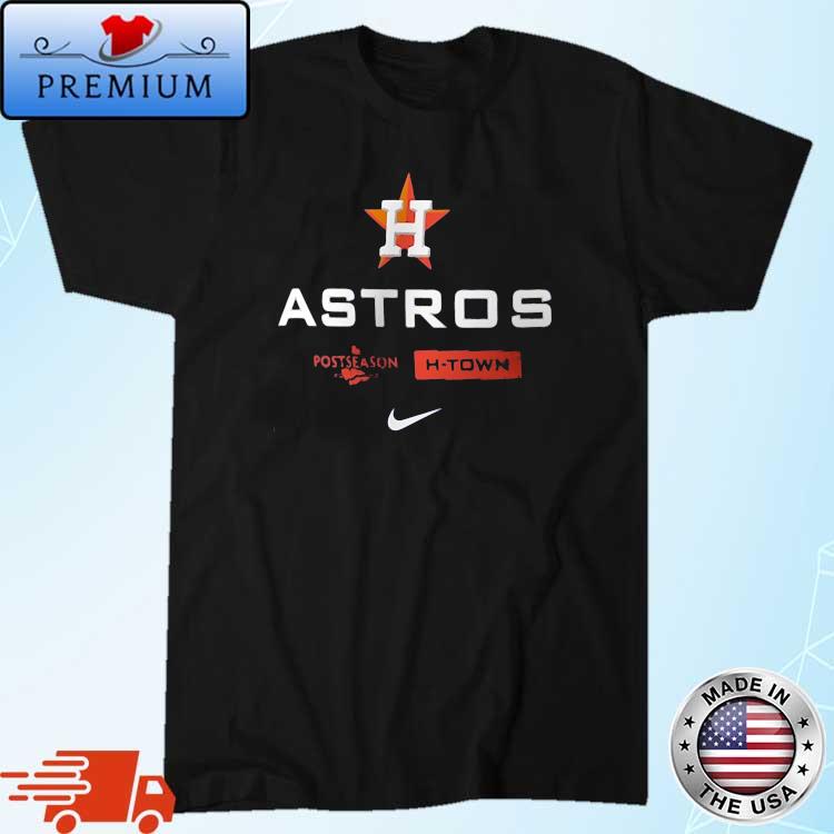 Houston Astros Nike 2022 Postseason Authentic Collection Dugout Shirt