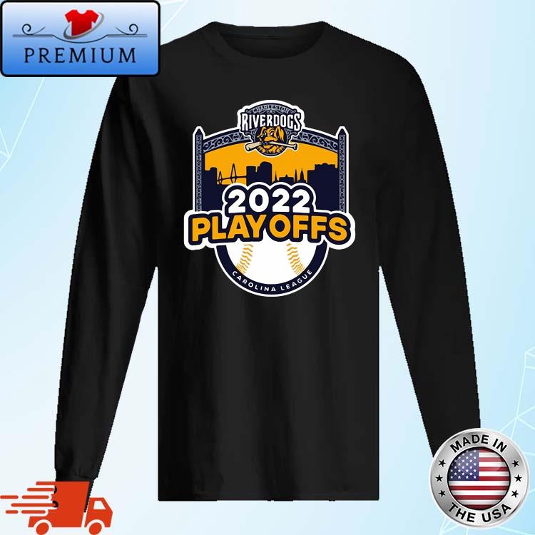 Awesome charleston RiverDogs Carolina league playoffs 2023 baseball T-shirt,  hoodie, sweater, long sleeve and tank top