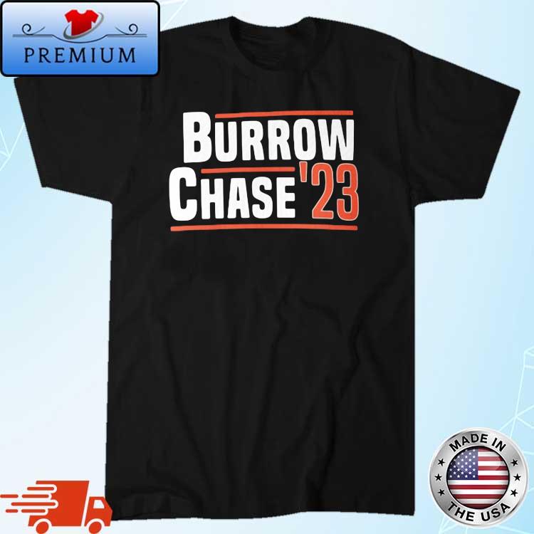 Burrow Chase 2022 make Cincinnati great again 2022 shirt, hoodie, sweater  and long sleeve